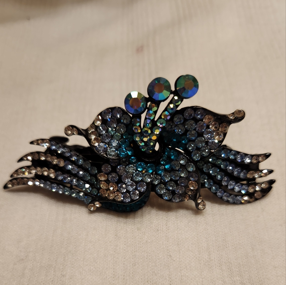 Barrette Sparkling Rhinestone
